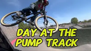 BMX PUMP TRACK: Поездка в спортивный парк Гейл-Уэбб