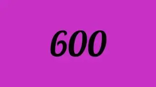 Colorful Numbers 1 to 600 (Count it Very Slow)