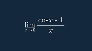 Trigonometric limit - lim(cosh-1)/h