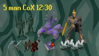5 Man 12:30 Chambers of Xeric Walkthrough