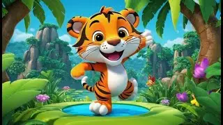 The Tiger Who Tried Tap Dancing | Fun Nursery Rhyme Song for Kids