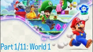 MY 800TH VIDEO Super Mario Bros. Wonder 4-Player LP Part 1: Pipe-Rock Plateau: The Journey Begins!