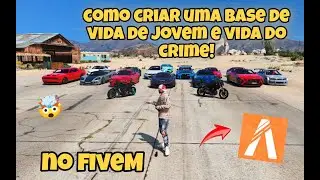COMO CRIAR UM SERVIDOR DE GRAVA&Ccedil;AO DE VIDA DE JOVEM NO FIVEM!