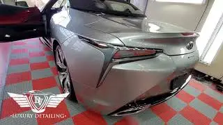 2021 Lexus LC500 // Xpel Clear Bra, Polished and Applied Epoxy Paint Protection