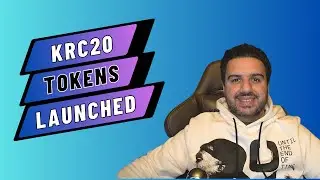 KRC20 TOKEN LIVE AND RUNNING
