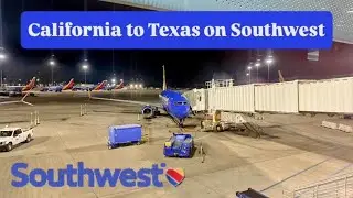 Southwest Airlines 737-800 Economy | Sacramento to Dallas Love Field