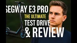 ⚡ Segway E3 Pro im H&auml;rtetest! Der beste E-Scooter 2025? 🛴 Full Review & Speed Test
