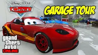 This Pixar Cars Garage will Blow Your Mind | GTA 5 Online Garage Tour