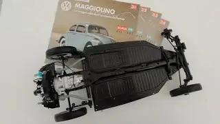 Maggiolino hachette  montaggio numeri 31-32-33-34 unboxing
