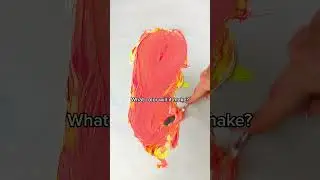 Neon Sunset Fantasy Ink Mix REVEAL, can you guess how it turns out?! ☀️