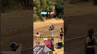 Jett Lawrence vs Tomac - Just Different Styles 🚀 // #Shorts #motocross #promotocross #MXForos