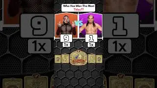 Джефф Харди против Мэтта Харди | Сравнение титулов WWE 🏆 Hardy Boyz
