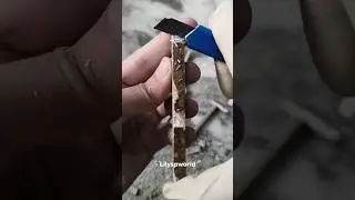 🤩😍wet slate pencil cleaning ASMR smooth satisfying cleaning🤩#slatepencil #slatepencilcleaning #slate