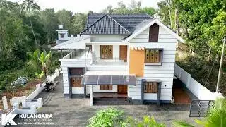 2050 sqft. Modern House near Aranmula, Pathanamthitta | Kulangara Construction - 9447286386
