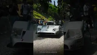 Mercedes-Benz C11 Gr. C Warming Up at Fuori Concorso 2025 - Raw HQ Sound