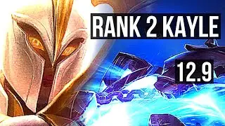 KAYLE vs XERATH (MID) | Rank 2 Kayle, Dominating | EUW Challenger | 12.9