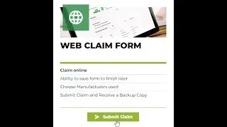 Website Claim Form Tutorial
