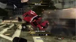Burnout Revenge Eastern Bay Eliminator Long Reverse 720P gameplay Xbox 360