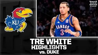 Tre White Highlights vs. #5 Duke | 2025-26 Big 12 Men&rsquo;s Basketball