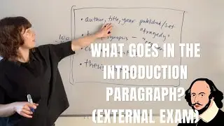 Macbeth Study: External exam introduction paragraph tips (the basics)