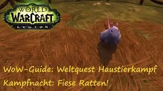 WoW-Guide: Weltquest Haustierkampf - Kampfnacht: Fiese Ratten! - Splint Jr.