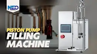 High Accuracy Piston Pump Filling Machine | Reagent, Cosmetics, Syrup Filling |Neostarpack