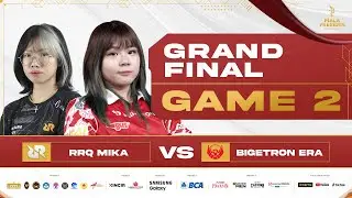 (MLBB WOMEN) FULL MATCH - RRQ MIKA VS BIGETRON ERA - GAME 2 - GRAND FINAL