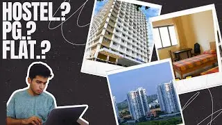 🏠 Hostel vs PG vs Flat — What’s Best for SRM Students?