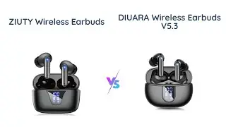 ZIUTY vs DIUARA: Wireless Earbuds Comparison