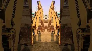 Manitou Jcb Backhoe Loader Mirror short video ❤️👍🥰💯🎉🥳🔥😱🤣 #jcb #funny #excavator #reels #shorts