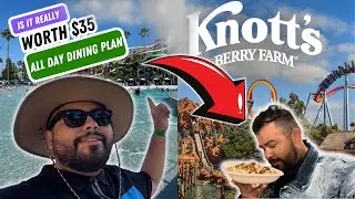 ALL Day Dinning Plan at Knott’s Berry Farm & Soak city water park… IS IT WORTH THE BUY ⁉️#soakcity