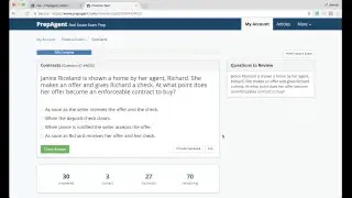 Premium Webinar: Contracts | Real Estate Exam Questions Review