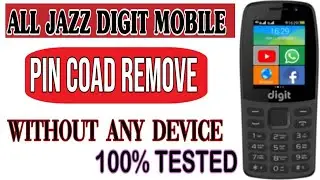 Jazz digit 4g pro hard reset / Jazz digit 4g pro unlock without pc / All jazz digit coad unlock