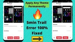 How To Apply Any Theme in OPPO & Realme phones||5 MINUTE TRIAL Error Permanently Fixed 2020 ⚡⚡