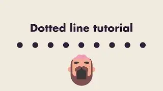 After Effects Quick Tutorial - Dotted Line