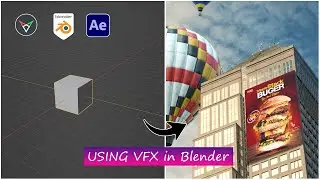 how to create banner cgi ads using vfx in blender |blender Tutorial #cgi #vfx #blender #animation