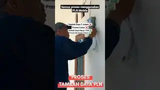 Proses Tambah Daya Menggunakan PLN Mobile, Murah dan Cepat #shorts #pln #plnmobile #pln123