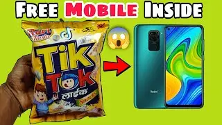 OMG Got Mobile phone & Amazing Pen Inside Tik Tok Snacks ! Free Gifts Inside ! 5 rs Only