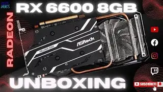 UNBOXING ASROCK CHALLENGER RADEON RX6600