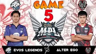 [GAME 5] - EVOS VS AE | MPL ID SEASON 9 REGULAR SEASON PLAYOFFS HARI KE 1