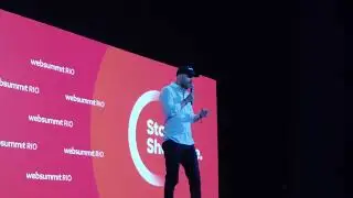 Pitch em ingl&ecirc;s do CEO da WeBox.AI, Bruno Bianchi no WebSummit Rio 2024.