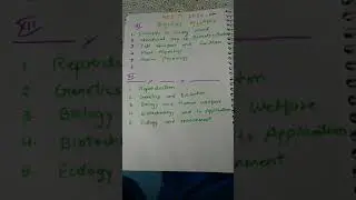 Biology syllabus neet 2020