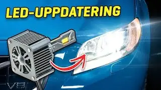 LED i stället för xenon?! Så här mycket bättre lyser det!