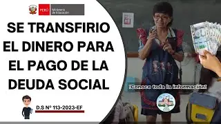 !𝐏𝐨𝐫 𝐟𝐢𝐧! 𝐏𝐀𝐆𝐎 𝐃𝐄 𝐋𝐀 𝐃𝐄𝐔𝐃𝐀 𝐒𝐎𝐂𝐈𝐀𝐋 𝟐𝟎𝟐𝟑