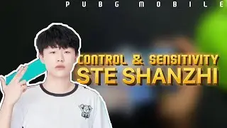 STE SHANZHI CONTROL & SENSITIVITY !! PUBG MOBILE !! 5 FINGER CLAW GYROSCOPE !! HIGH SENSITIVITY