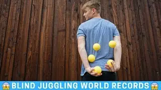 No Look Juggling World Records