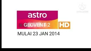 Selepas pelancaran Astro Geovent 2 HD 23 Januari 2014