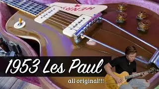 1953 GoldTop Les Paul - All Original - Vintage - p90s - Only at Lovies Guitars