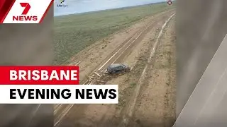 Outback traveller saved by own footprints; President Maduro's NY court appearance | 7NEWS Brisbane