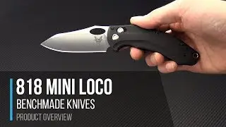 Benchmade 818 Mini Loco S30V AXIS Lock Folder Overview